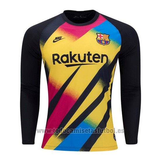 Camiseta Barcelona Portero Manga Larga Todocamisetasfutbol Es